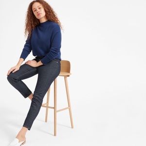Everlane Mid-Rise Regular Dark Wash Jeans